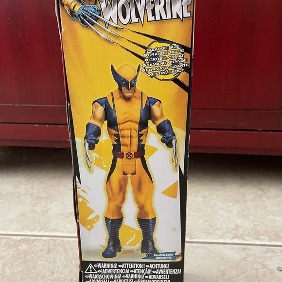 Hasbro Marvel Titan Hero Series Wolverine 12" Figure New in Box Ages 4+. - Picture 3 of 6